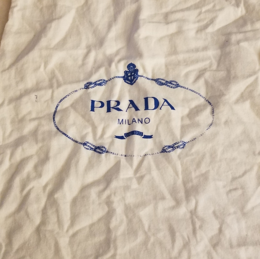 Medium size Prada dust bag
